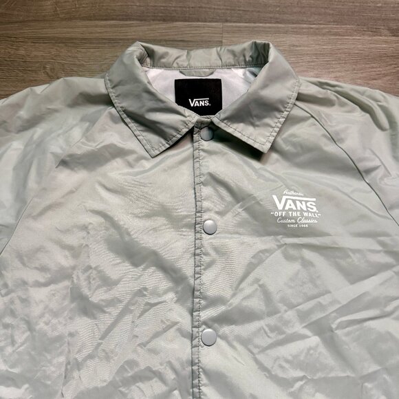 Vans Men's Torrey Windbreaker Jacket Jacket - Grey - Picture 2 of 6